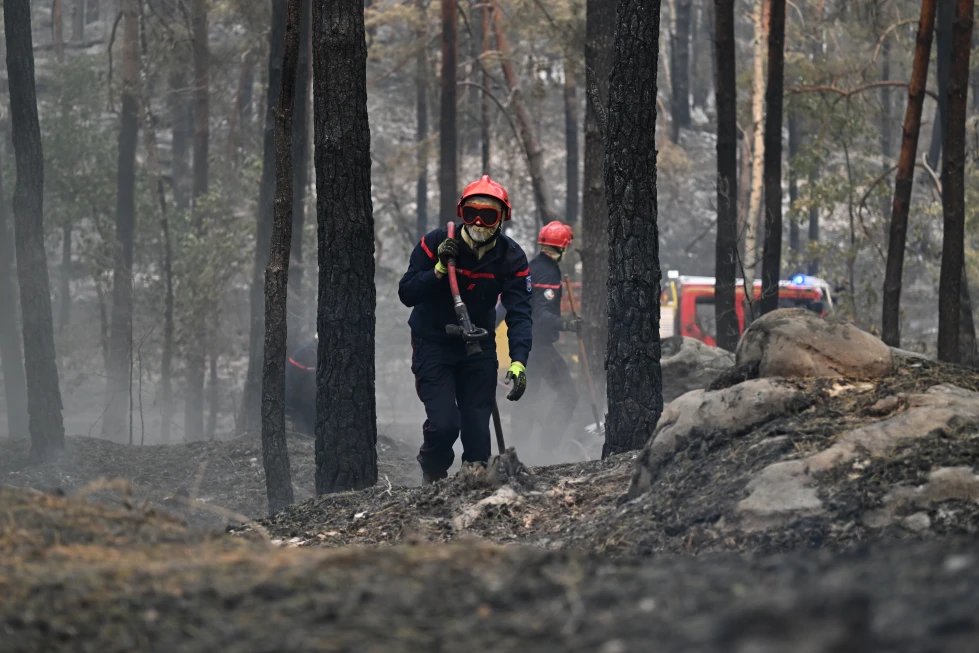 1.000 evacuados por incendio en Fontainebleau cerca de París; España identifica víctimas de fuego