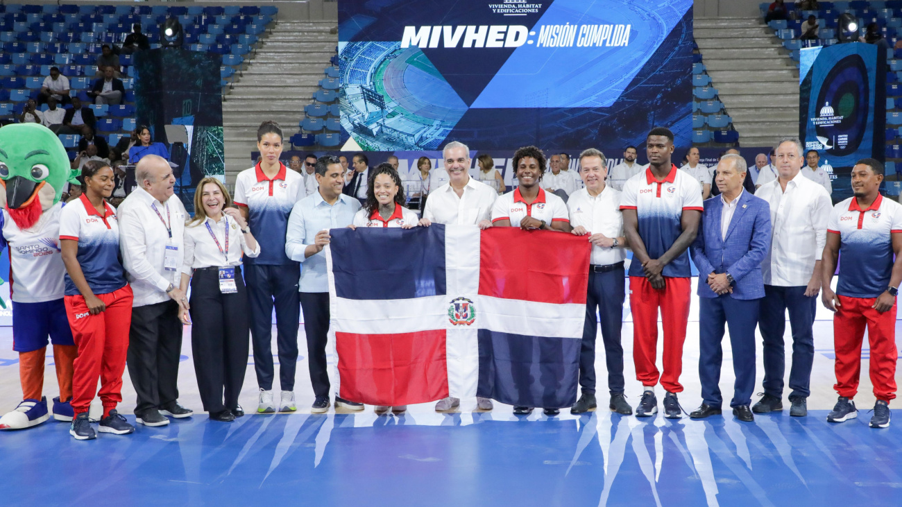 Abinader inaugura pabellones de voleibol y taekwondo a cuatro días del inicio de los Juegos Centroamericanos y del Caribe 2026