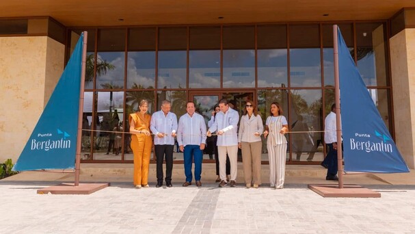 Inauguran Welcome Center de Punta Bergantín, proyecto que inicia con cuatro hoteles e inversión superior a US$400 millones