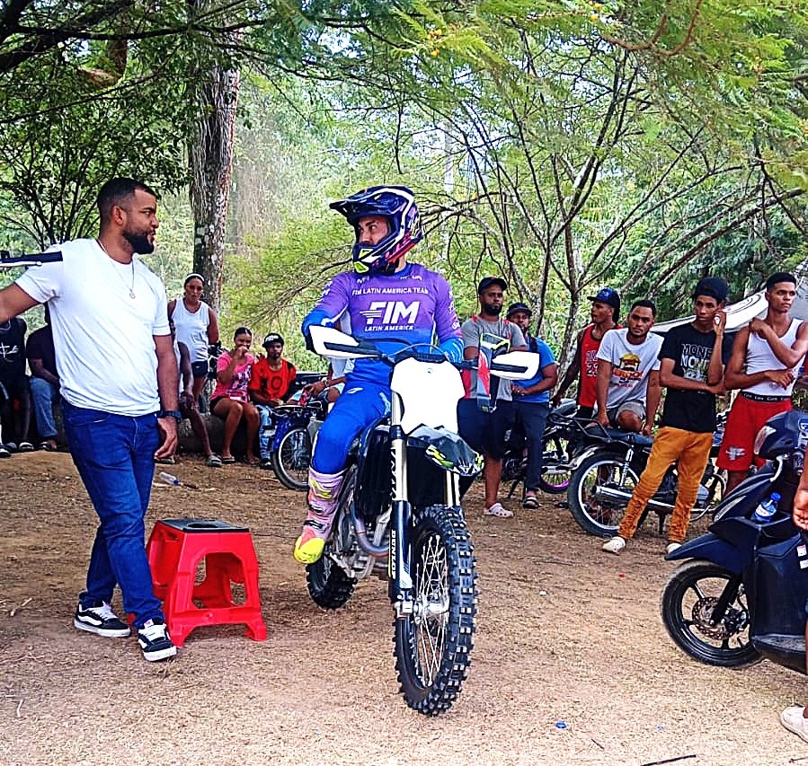 Nogueras Jr genera máxima expectativa para motocross del domingo en El Pino, La Vega