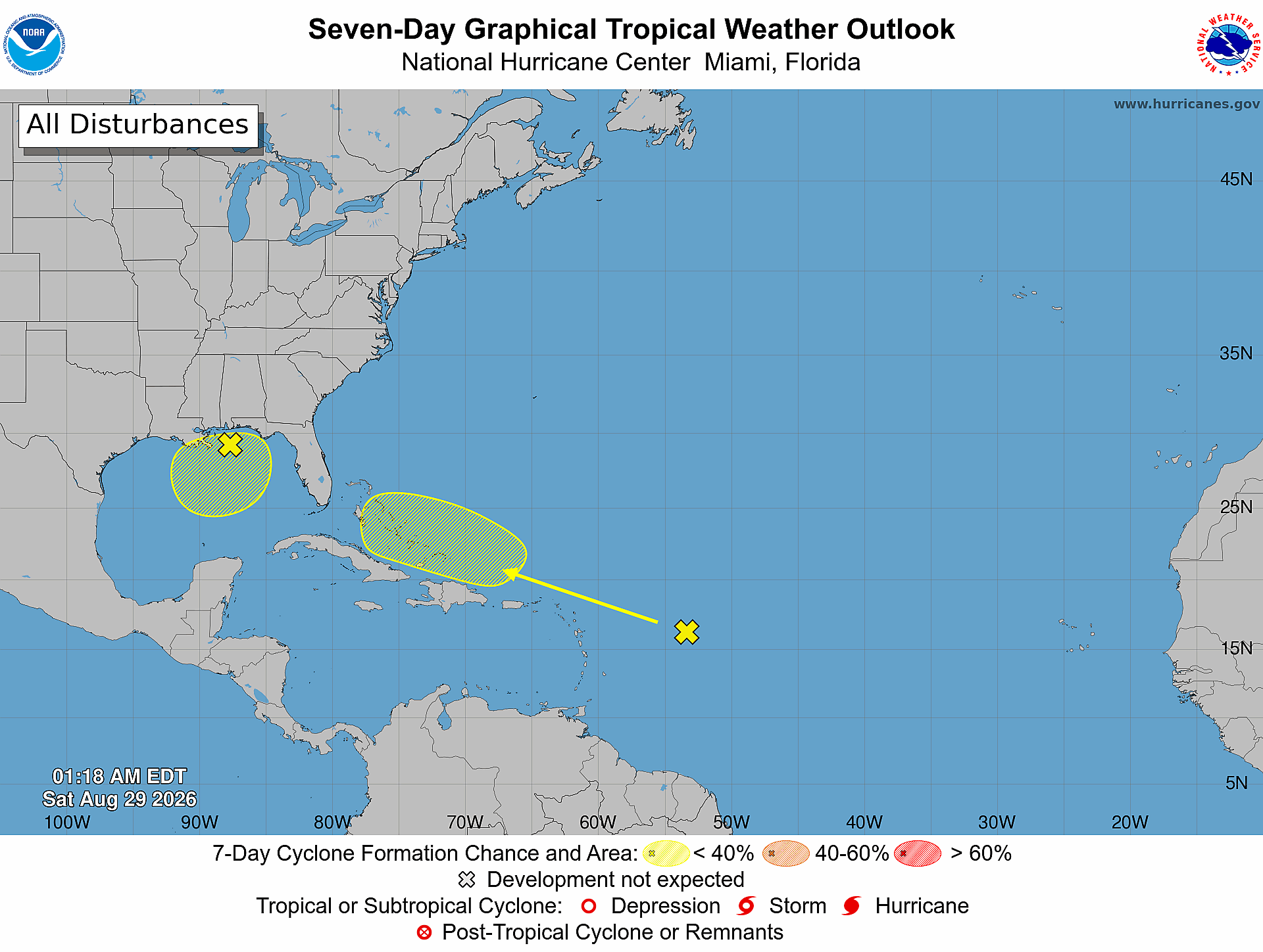 Onda tropical provocará aguaceros y tronadas; remanentes de Dolly llegarán desde el domingo