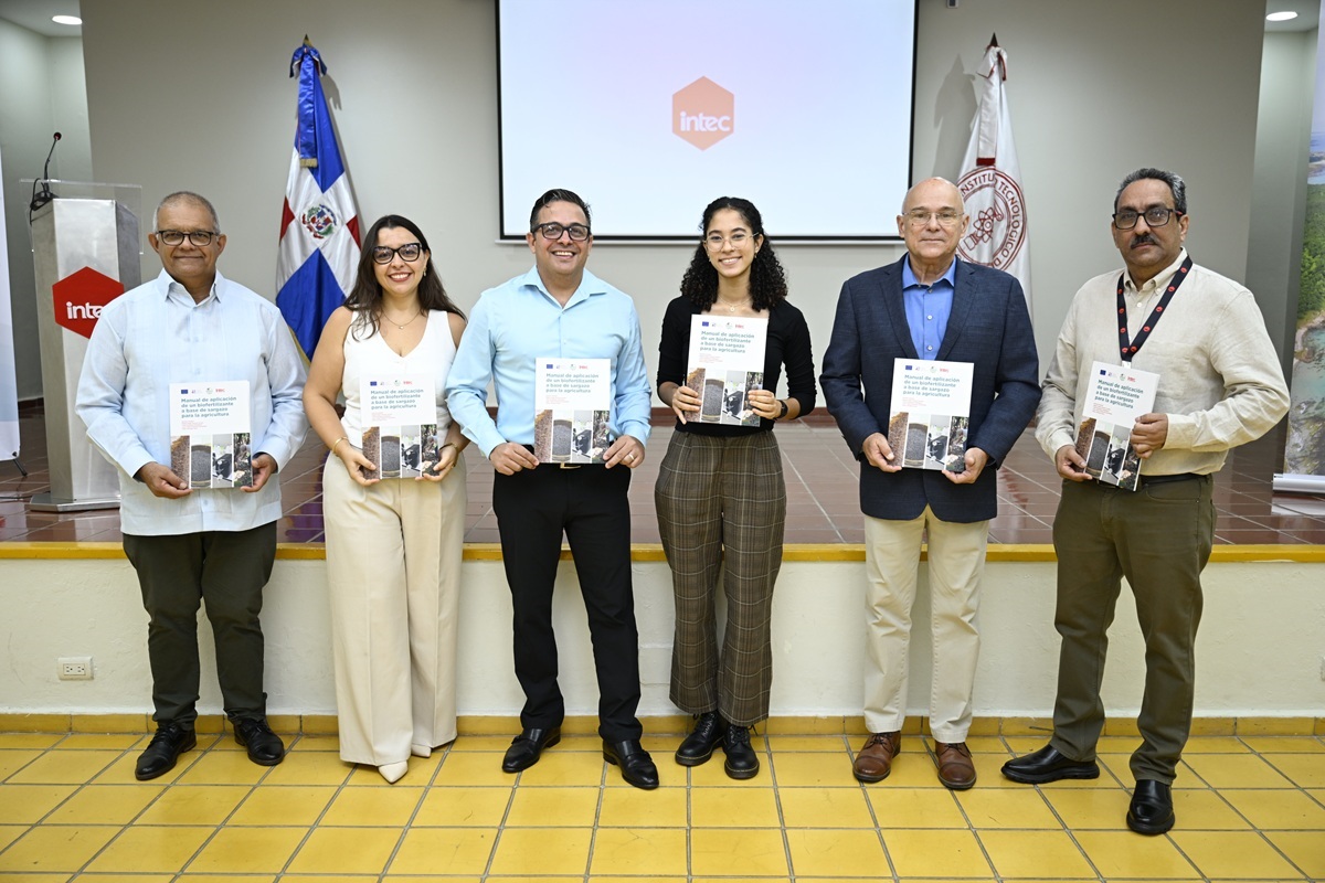 INTEC, el ITC y socios presentan manual de biofertilizante a base de sargazo para impulsar la agricultura sostenible