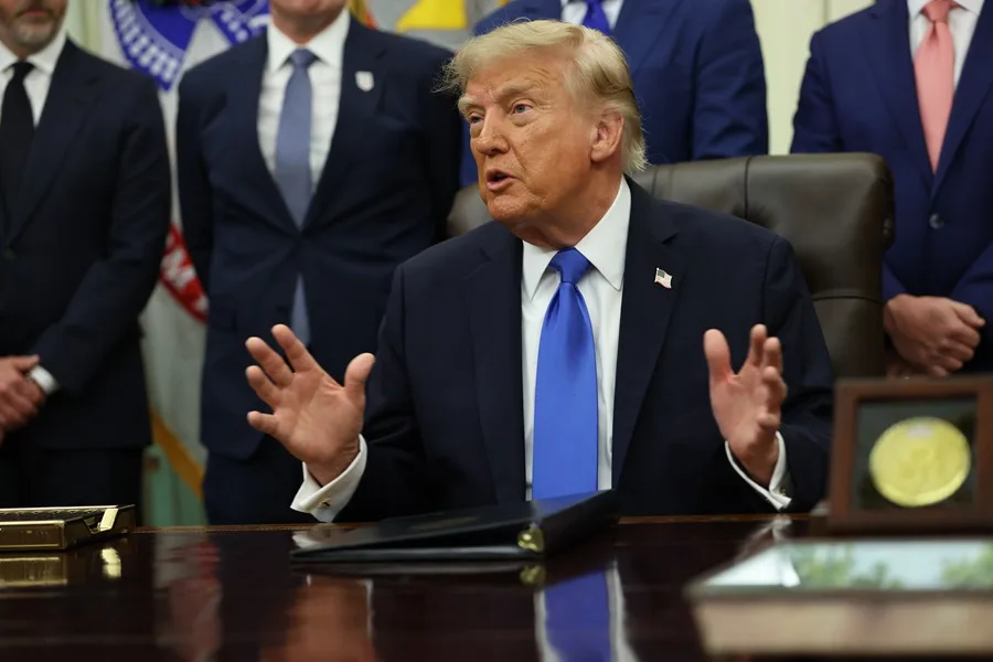Trump dice que Delcy Rodríguez quiere elecciones pero cree que Venezuela no está preparada