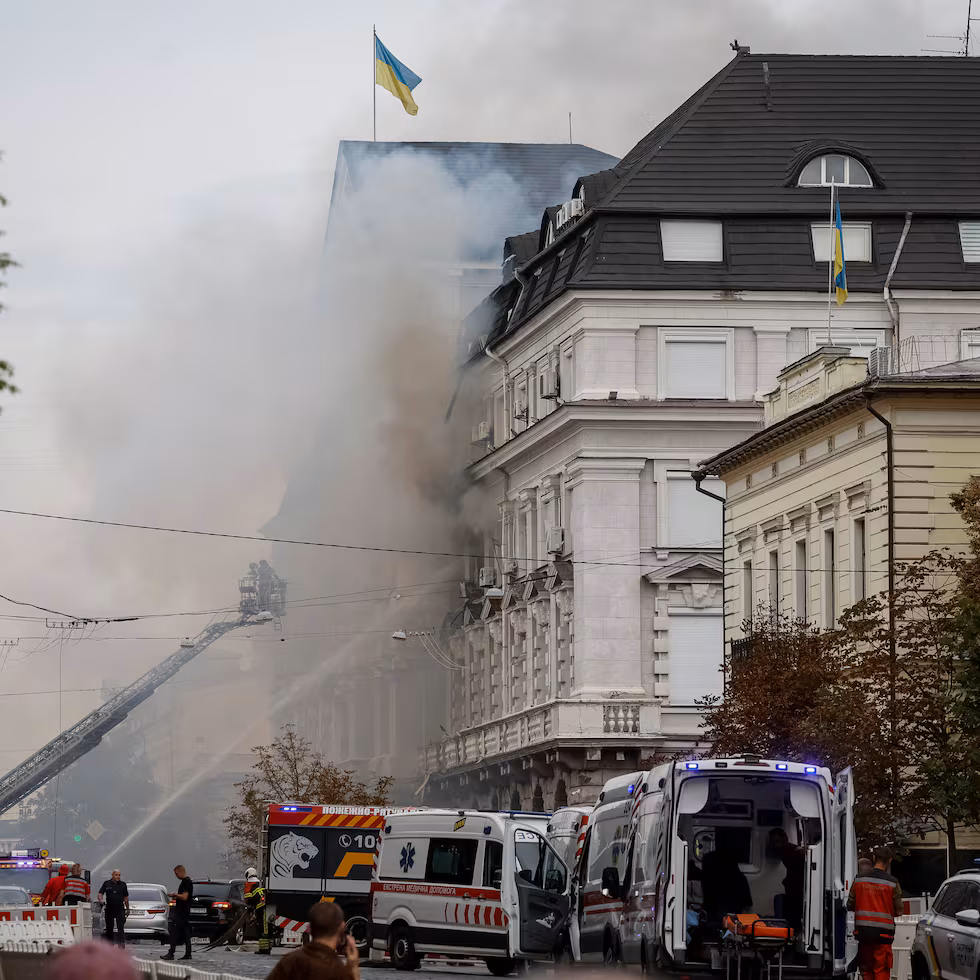 Ucrania denuncia intento ruso de matar al jefe del SBU con ataque de dron en Kiev