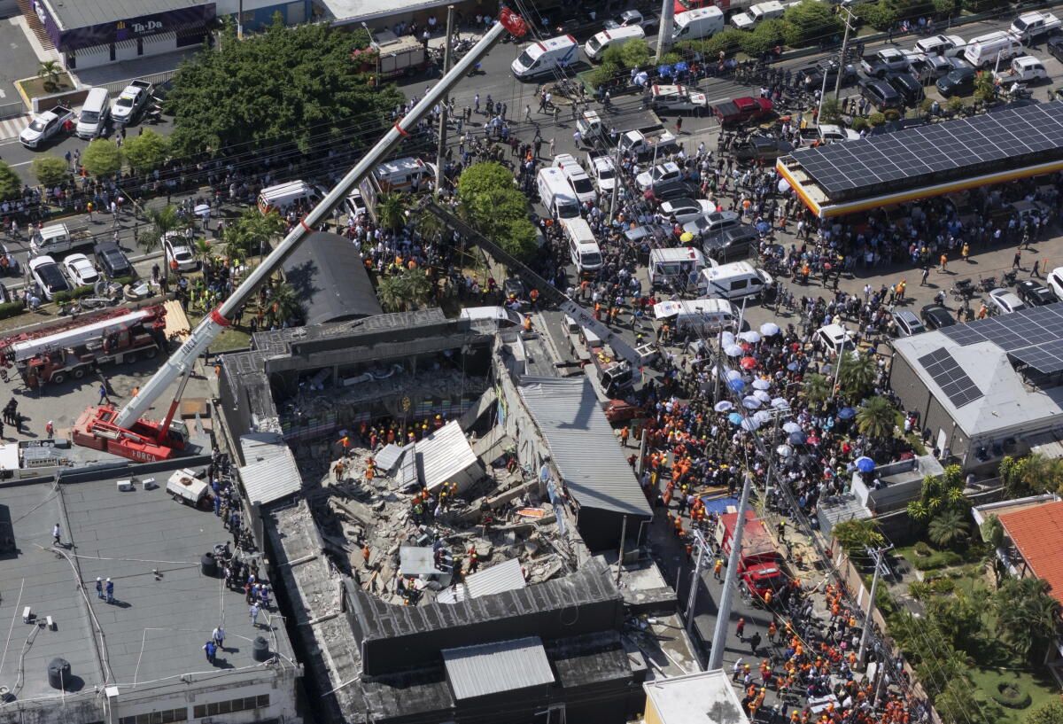 Ministerio Público afirma que tres peritos atribuyen a sobrecarga el colapso del techo del Jet Set