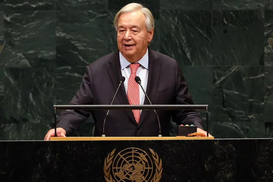 Guterres alerta del riesgo de que el mundo se divida en dos bloques enfrentados