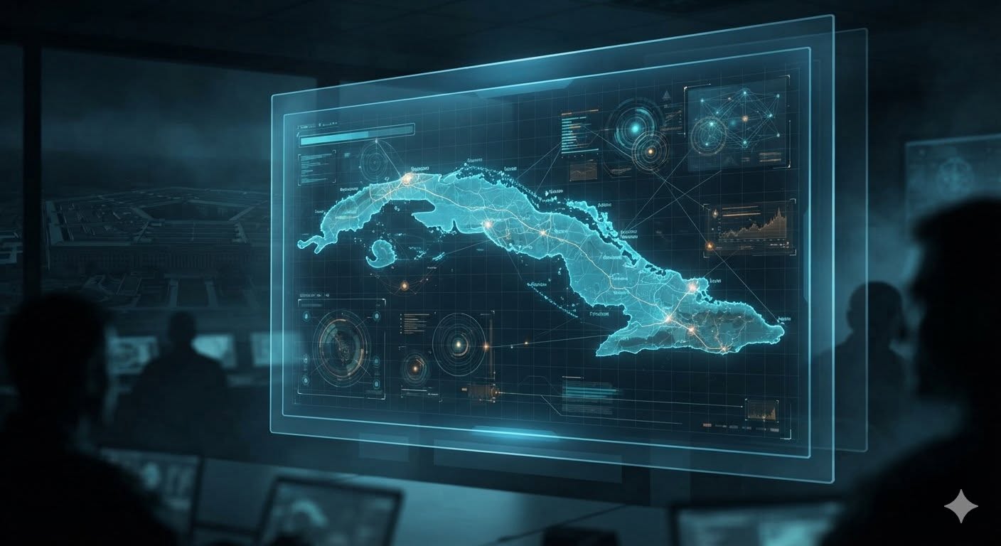 Estados Unidos amplía su infraestructura de inteligencia artificial y operaciones digitales en el Caribe en medio de crecientes tensiones con Cuba