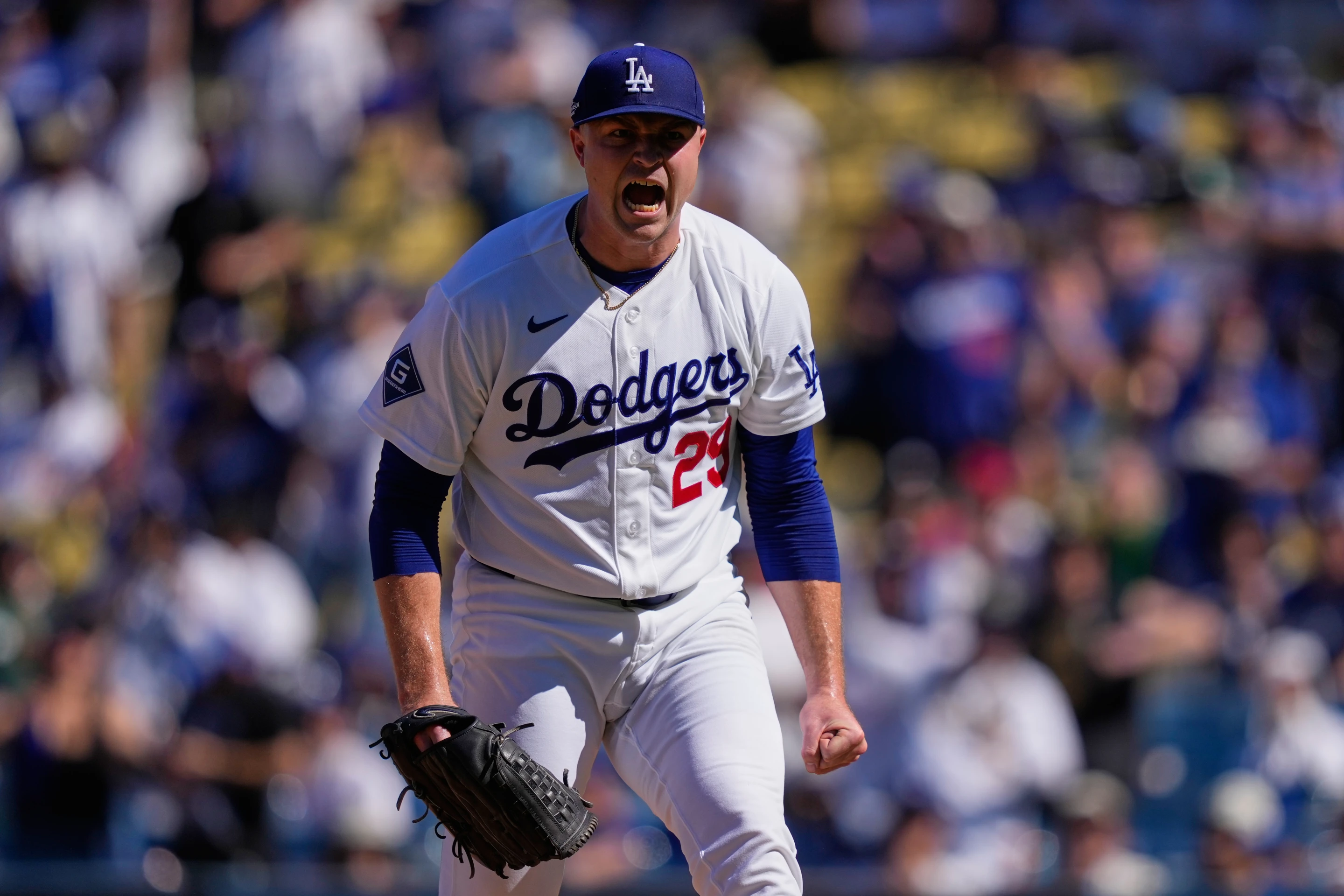 Skubal alcanza las 101.1 millas y guía a los Dodgers al triunfo sobre Atlanta en inicio de Serie Divisional
