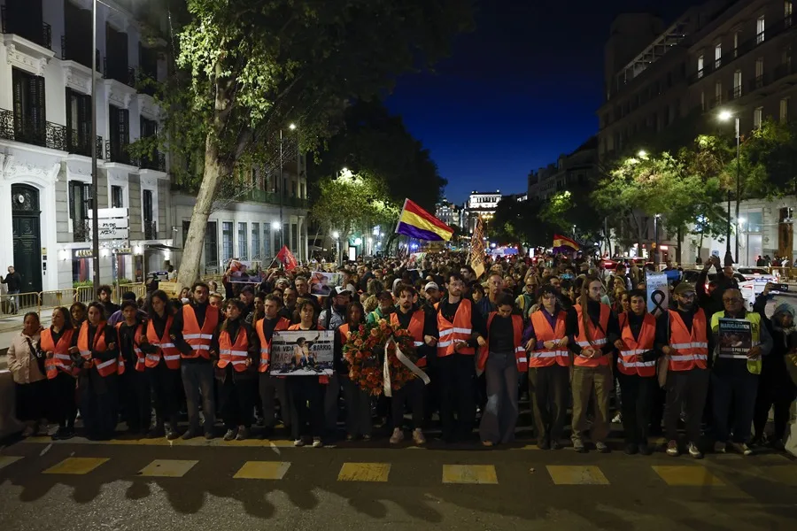Una marcha recorre Madrid para recordar a Maricarmen, 24 horas después de su muerte