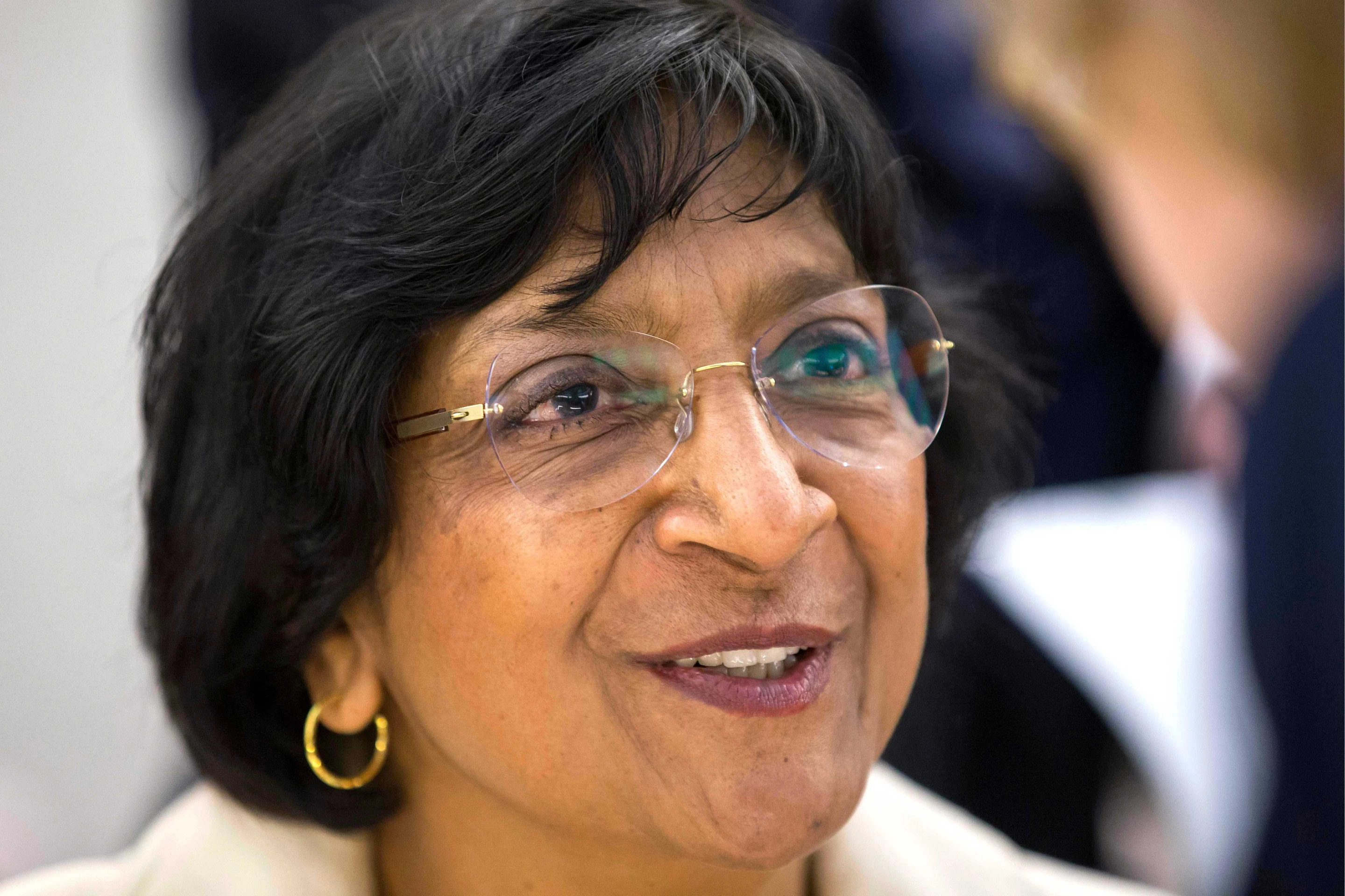 La jurista sudafricana Navanethem «Navi» Pillay, Premio Nobel de la Paz 2026