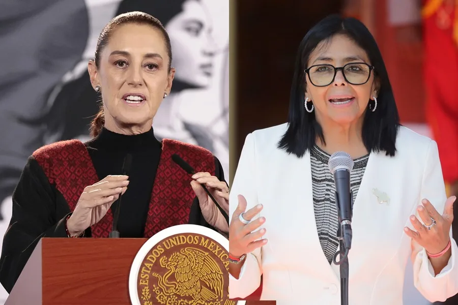 Sheinbaum lidera la valoración de mandatarios latinoamericanos; el dominicano Luis Abinader ocupa el tercer lugar y Delcy Rodríguez sigue abajo
