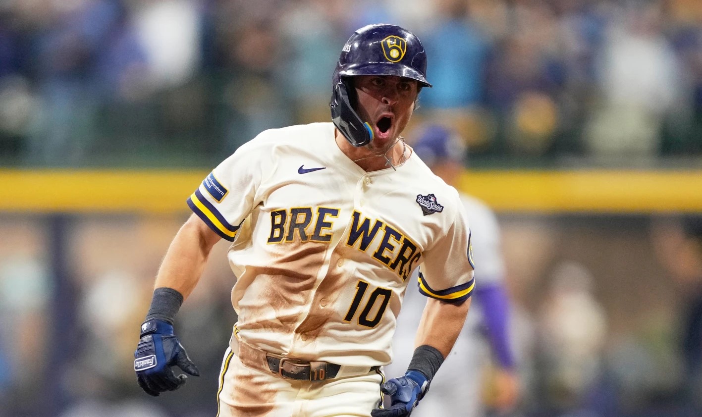 Frelick, Pratt y Cerveceros remontan para superar 5-4 a Rays y tomar ventaja 2-0 en la Serie Mundial