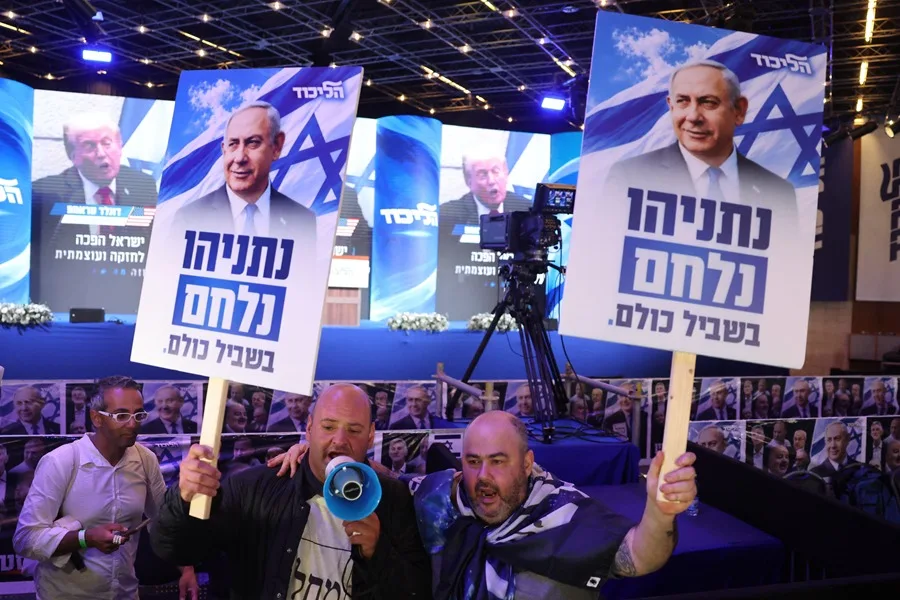 Netanyahu aventaja sin mayoría clara a la oposición en las últimas horas de escrutinio electoral en Israel