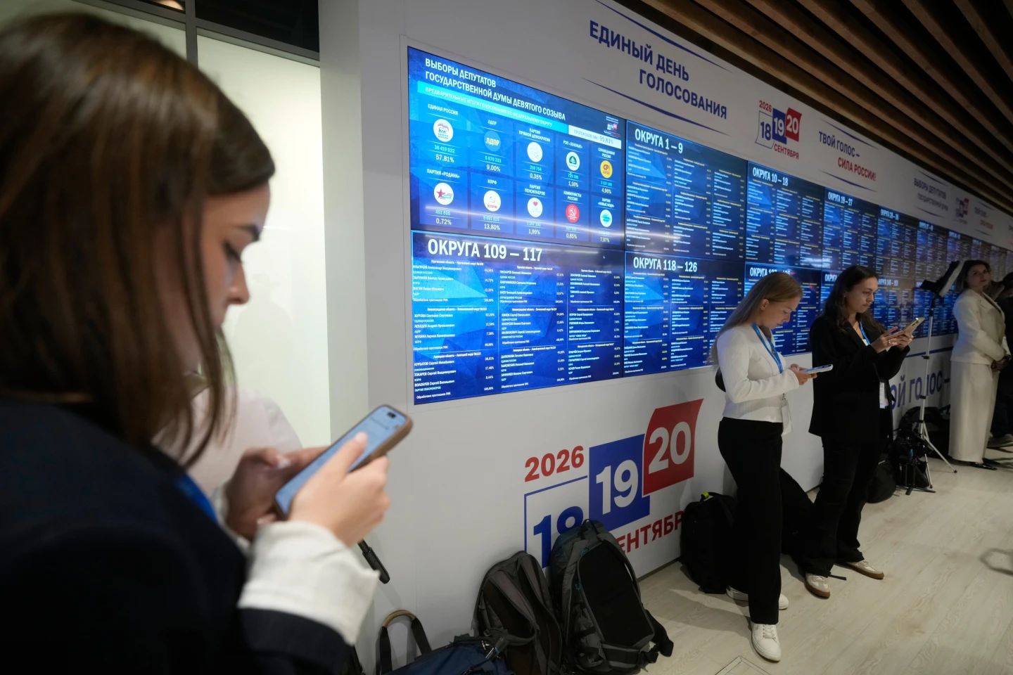 Partido de Putin logra mayoría récord en elecciones rusas sin una oposición competitiva