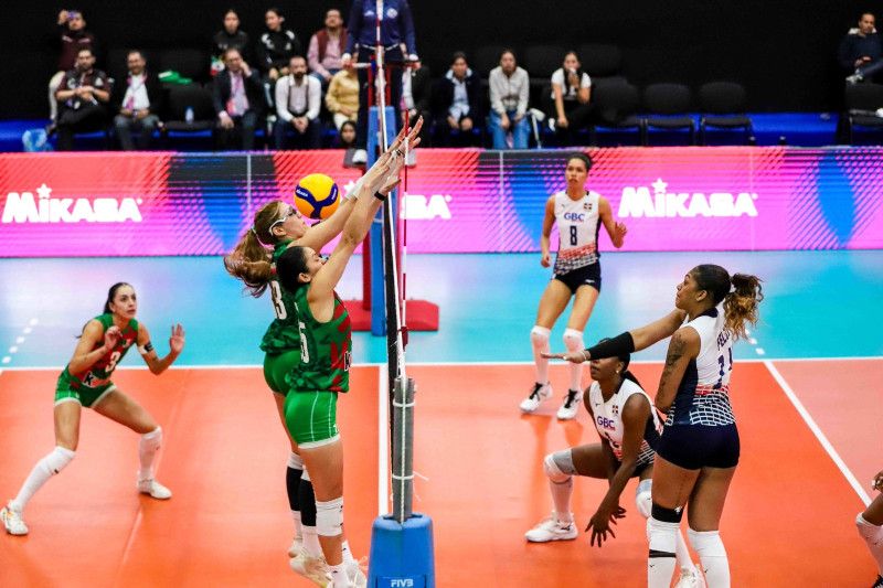 México vence 3-0 a las Reinas del Caribe en apertura del Final Six de Norceca