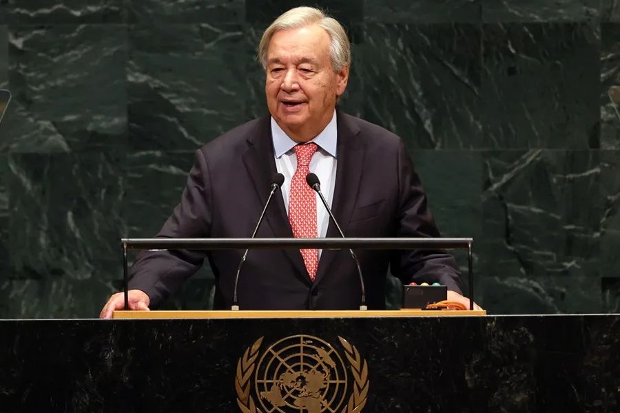 Guterres alerta del riesgo de que el mundo se divida en dos bloques enfrentados