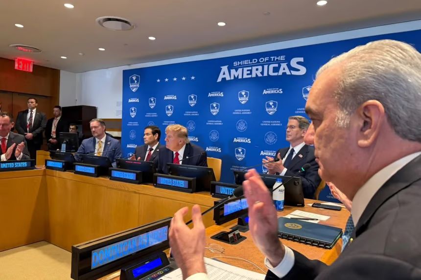 Cuba rechaza discurso de Trump en la ONU; países del Escudo de las Américas acuerdan medidas contra 24 grupos criminales